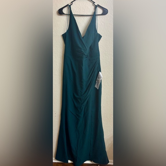 Dress the Population Teal Evening Gown - Picture 3 of 7